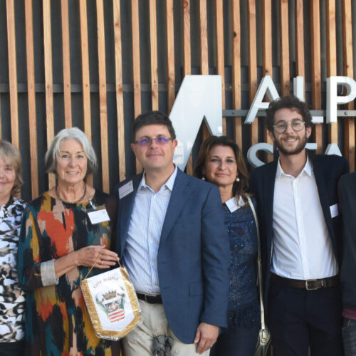 ATY_GA_SonthofenOct23(c)AlpineTownOfTheYearAssociation (56) Delegation from Cuneo with the Board and Secretariat of the Alpine Town of the Year Association in Sonthofen/D. © Alpine Town of the Year